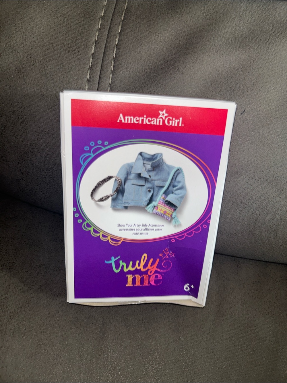 American Girl Truly Me Light Blue Kids Jacket & Accessories